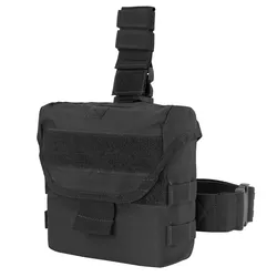 CONDOR OUTDOOR pouzdro stehenní DUMP univerzální ČERNÉ