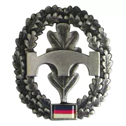 Bundeswehr odznak BW na baret Pionier truppe