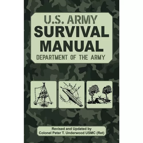 Kniha příručka U.S. ARMY SURVIVAL MANUAL