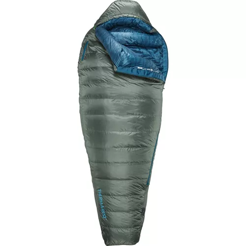 Therm-a-Rest spacák QUESTAR -18C péřový LONG ZELENÝ