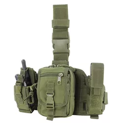 CONDOR OUTDOOR panel stehenní MOLLE s pouzdry ZELENÝ