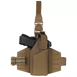 CONDOR OUTDOOR pouzdro pistolové stehenní LCS RDS COYOTE BROWN
