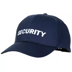 MFH čepice baseball výšivka SECURITY uni velikost MODRÁ