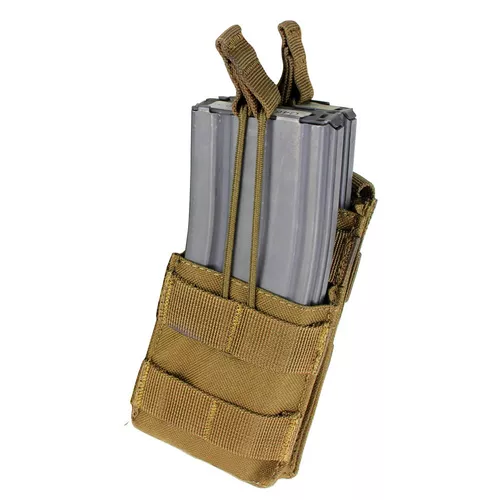 CONDOR OUTDOOR sumka MOLLE na zásobníky 2xM16 otevřená COYOTE BROWN
