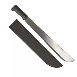 MIL-TEC mačeta s pilou 45 cm nylon pouzdro ČERNÉ