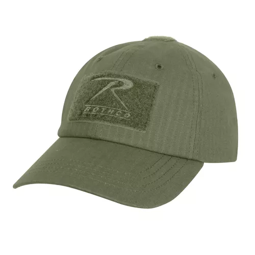 ROTHCO čepice baseball OPERATOR TACTICAL rip-stop ZELENÁ