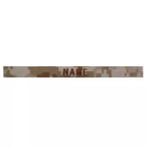 MILITARY RANGE nášivka jmenovka "NAME" na GORE-TEX bundu MARPAT D