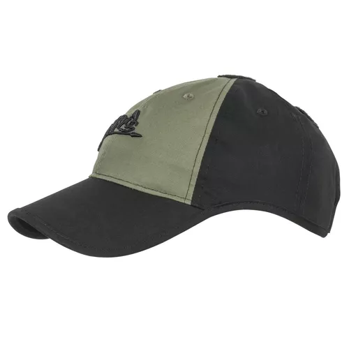 Helikon-Tex čepice baseball suchý zip rip-stop ČERNO/ZELENÁ
