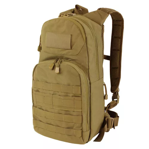 CONDOR OUTDOOR batoh FUEL vč. hydratačního 2,5l vaku COYOTE BROWN