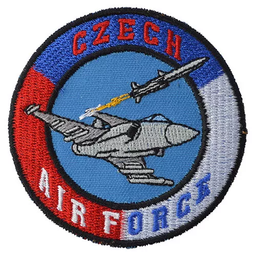 NAVYS nášivka CZECH AIR FORCE s gripenem - BAREVNÁ