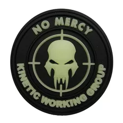 JACKETS TO GO nášivka NO MERCY - KINETIC GROUP plast GLOW