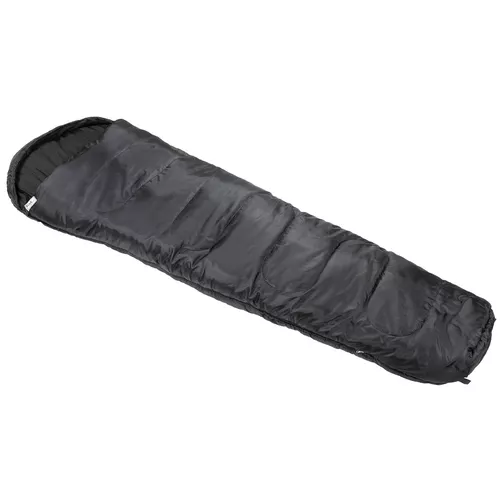 FOX Outdoor spacák mumie dvouvrstvý ČERNÝ