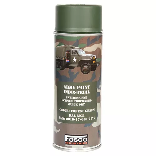 FOSCO barva ARMY ve spreji 400ml ZELENÁ LESNÍ