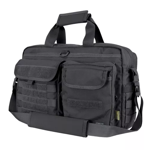 CONDOR OUTDOOR taška METROPOLIS BRIEFCASE přes rameno ČERNÁ