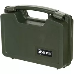 MFH kufřík na pistol plastový malý ZELENÝ