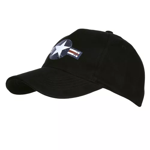 FOSTEX čepice baseball USAF WWII ČERNÁ