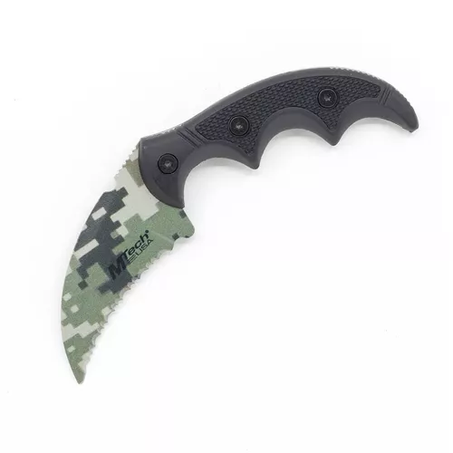 MTech USA nůž KARAMBIT zoubkované ostří DIGITAL