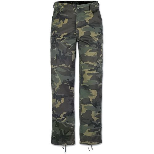 Brandit Kalhoty US Ranger woodland 6XL