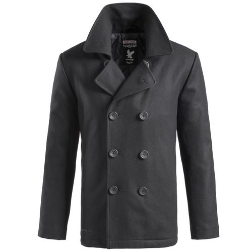 Surplus Kabát Pea Coat černý XXL