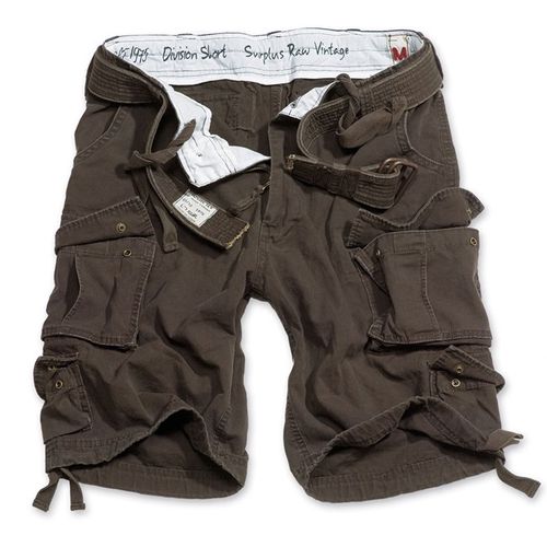 Surplus Kalhoty krátké Division Shorts hnědé 6XL