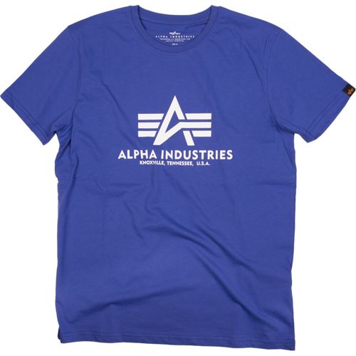 Alpha Industries Tričko  Basic T-Shirt nautical blue XL