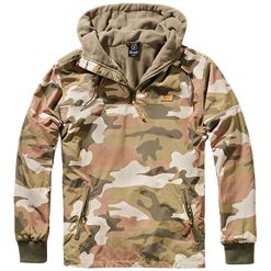 Brandit Bunda Windbreaker Luke woodland světlá 3XL