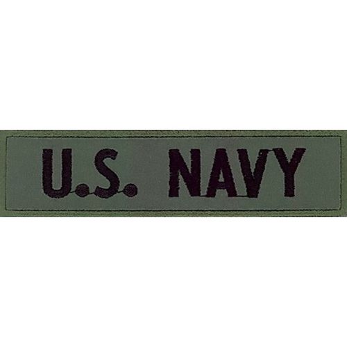 Nášivka: U.S. NAVY olivová | černá