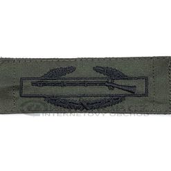 Nášivka: Bojový odznak pěchoty olivová | černá