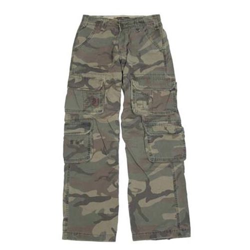 Kalhoty Defense woodland 3XL