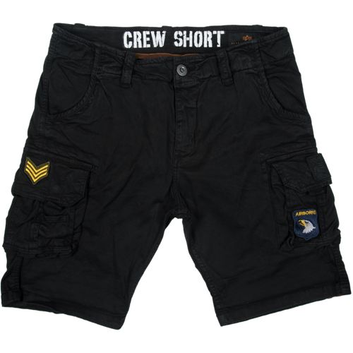 Alpha Industries Kalhoty krátké  Crew Short Patch černé 29