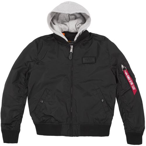 Alpha Industries Bunda  MA-1 TT Hood černá XS