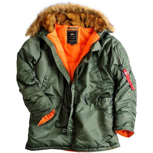 Alpha Industries Bunda  N3B VF 59 šalvějová L