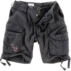 Surplus Kalhoty krátké Airborne Vintage Shorts černé L