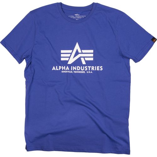 Alpha Industries Tričko  Basic T-Shirt nautical blue XS