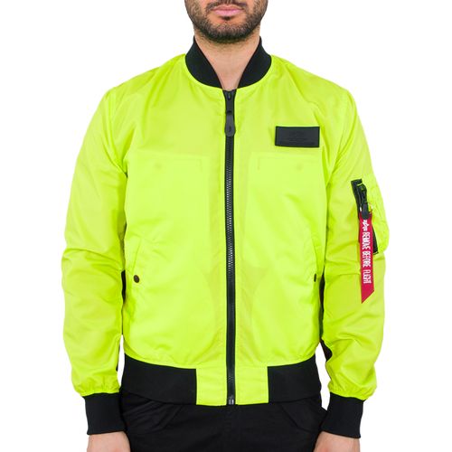 Alpha Industries Bunda  MA-1 Neon neon yellow L