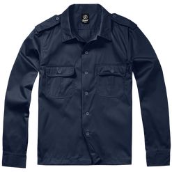 Brandit Košile US Hemd 1/1 modrá tmavě (navy) XL