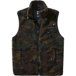 Brandit Vesta Teddyfleece Vest Men woodland XXL