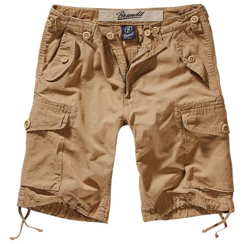 Brandit Kalhoty krátké Hudson RipStop Shorts camel S