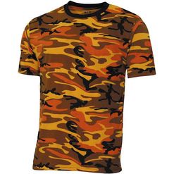Tričko US T-Shirt Streetstyle orangecamo M
