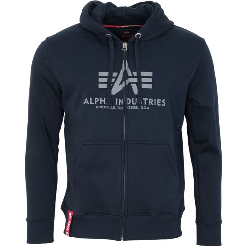 Alpha Industries Mikina  Basic Zip Hoody rep. blue XL