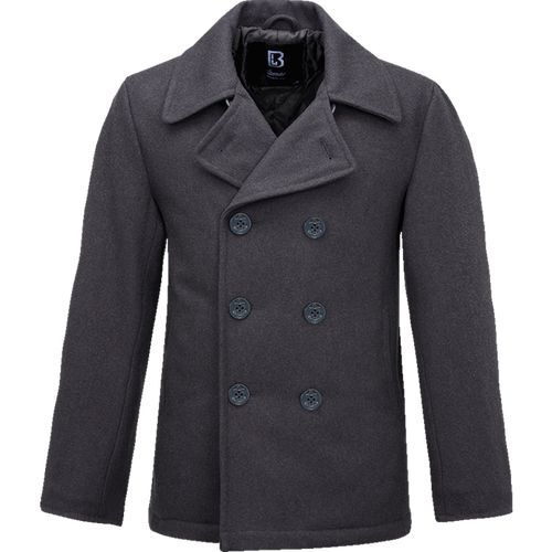 Brandit Kabát Pea Coat antracitový L