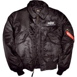 Alpha Industries Bunda  CWU 45 černá S