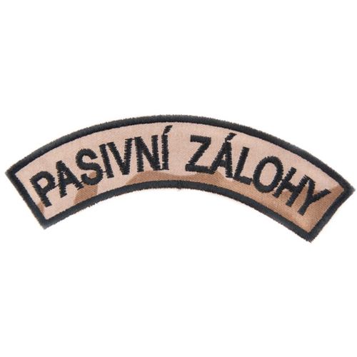 Nášivka: PASIVNÍ ZÁLOHY vz. 95 béžový | černá