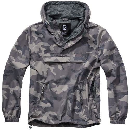 Brandit Bunda Windbreaker Summer grey camo 4XL