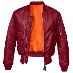 Brandit Bunda MA1 Bomber Jacket bordová M