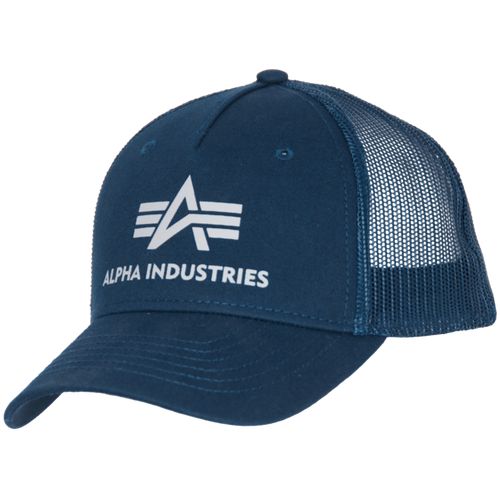 Alpha Industries Čepice Baseball Basic Trucker Cap rep. modrá