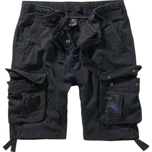 Brandit Kalhoty krátké Pure Vintage Shorts černé 7XL
