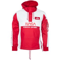 Alpha Industries Bunda  Odyssey Anorak speed red M