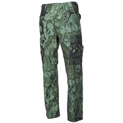 Kalhoty BDU-RipStop lovecká camo zelená XS