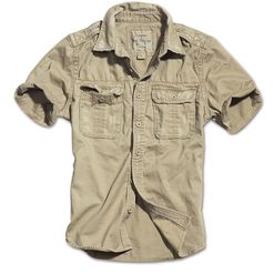 Surplus Košile Raw Vintage Shirt 1/2 béžová S